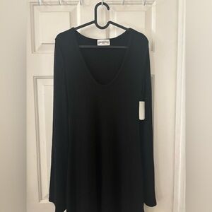 Princess Polly Classic Black Long Sleeve Top